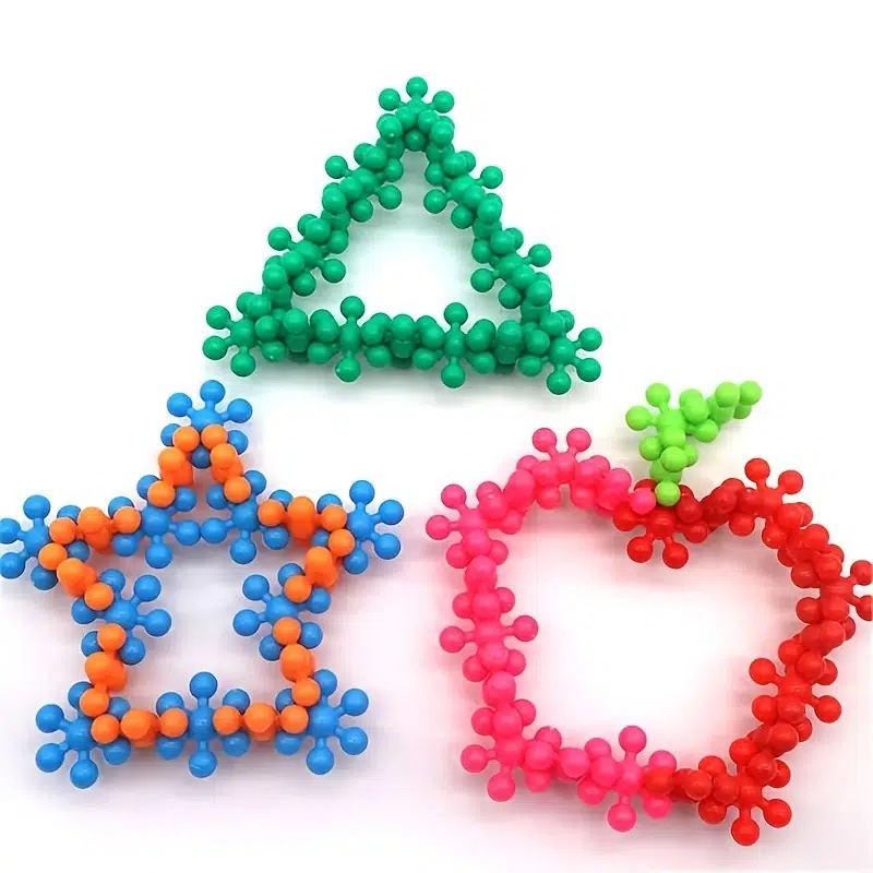 Mô hình lắp ráp hình hoa mai 3D xoay chiều Đồ chơi giáo dục cho trẻ em Đồ chơi rèn luyện trí thông minh cho bé