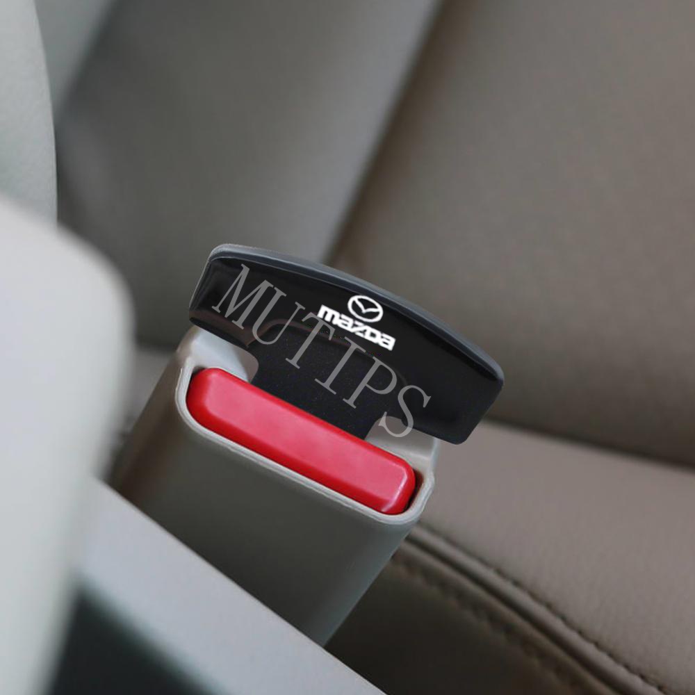 MAZDA 1 / 2 Chốt Khóa Dây An Toàn Bằng Kim Loại Cho Xe Hơi Mazda2 3 6 5 bl gh gp CX5 CX30 CX8 CX3