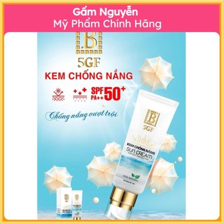 Kem chống nắng 5GF, Kem chống nắng