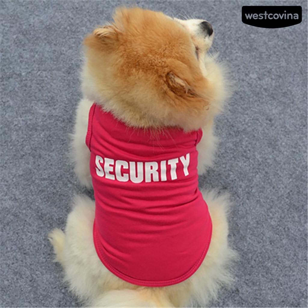 [COD]♘Áo Thun In Chữ Dễ Thương Cho Thú Cưng