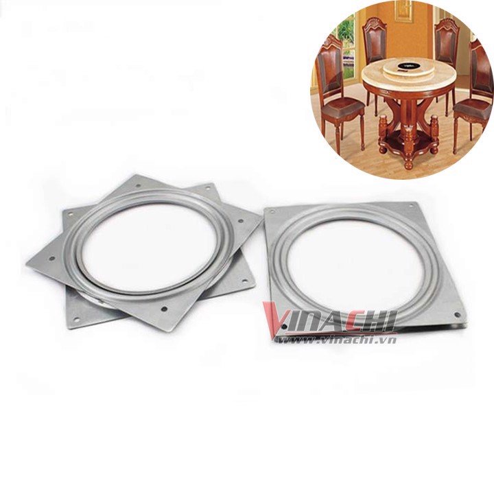 Mâm Xoay Vuông Kiểu 2 - Mâm Xoay Vuông Xoay Bàn Ghế Giá Sách , xoay bàn TV, bàn ăn, kệ VCD, bàn làm việc, ghế đẩu