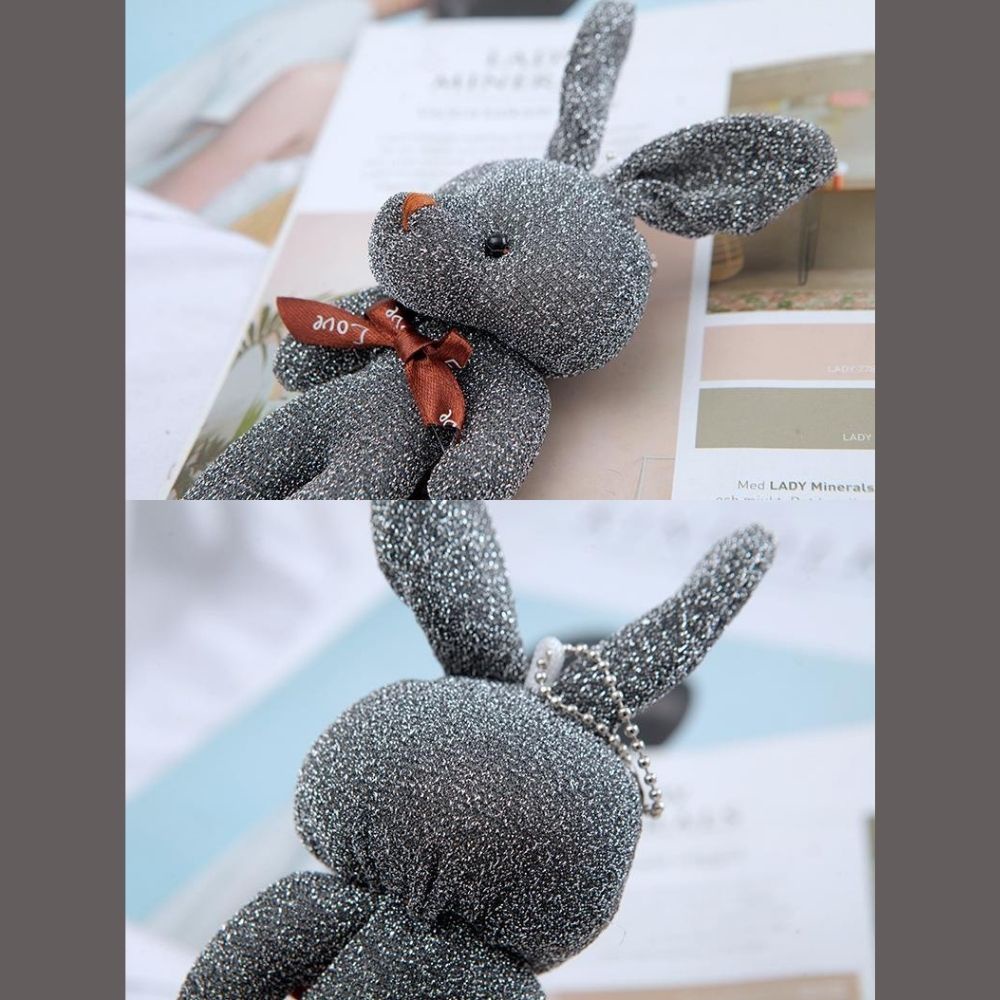 Thú Nhồi Bông Hình Thỏ Phát Sáng Nhiều Màu Dễ Thương