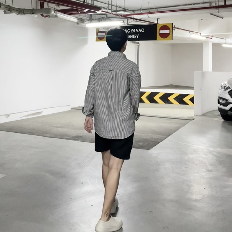 ÁO SƠMI SỌC OVERSIZE_LINEN SHIRTS’s KN