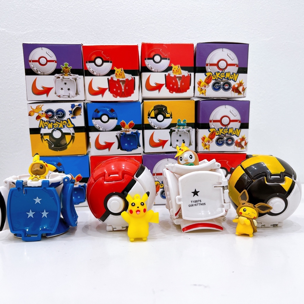 Đồ Chơi Trứng Pokemon - Nhiều Mẫu