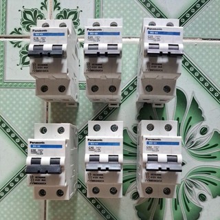 Cầu dao tự động panasonic mcb 2p 16a, 20a, 25a, 32a, 63a