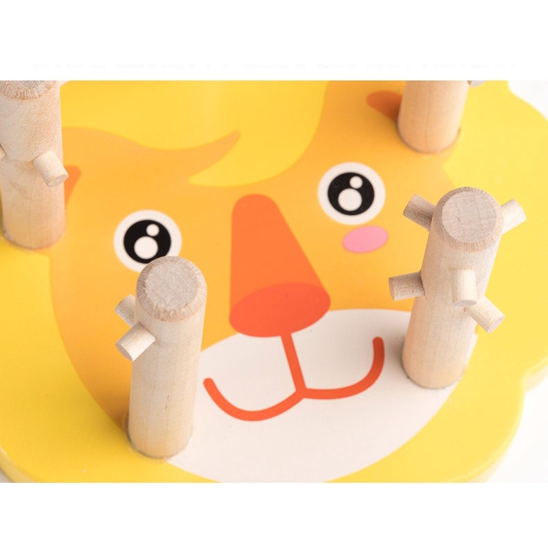 Bộ đồ chơi thả hình khối zic zắc cho bé học màu sắc và luyện tư duy logic, đồ chơi trí tuệ cho bé 1 2 3 tuổi