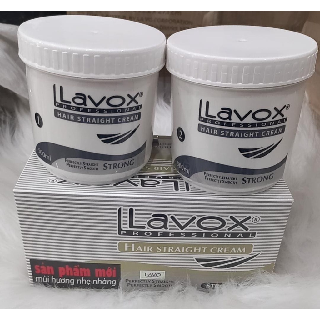 Thuốc duỗi Duỗi Lavox dành cho tóc khỏe 500ml cao cấp 🍔 FREESHIP 🍔 mùi nhẹ siêu bóng mượt thẳng tự nhiên không khô tóc .
