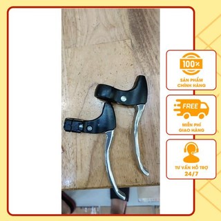 Cặp tay thắng xe đạp nhôm xe đạp phổ thông, phanh gắn ghi đông