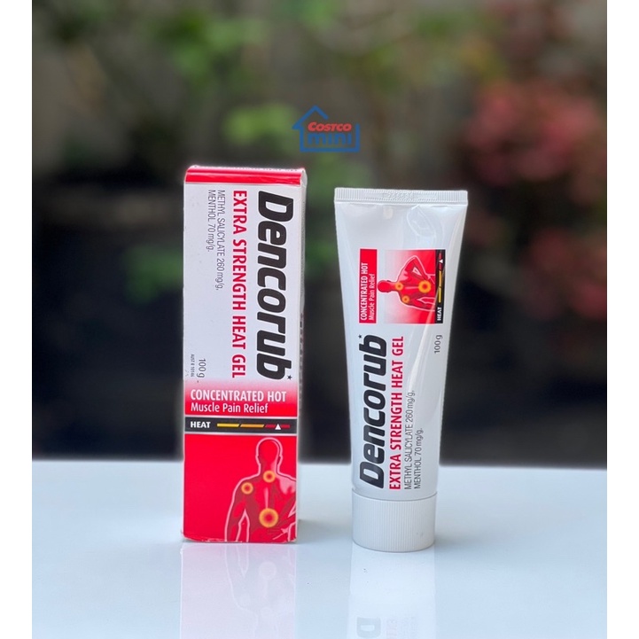 Kem bôi khớp Dencorub Extra Strength Gel Heat 100g | Shopee Việt Nam