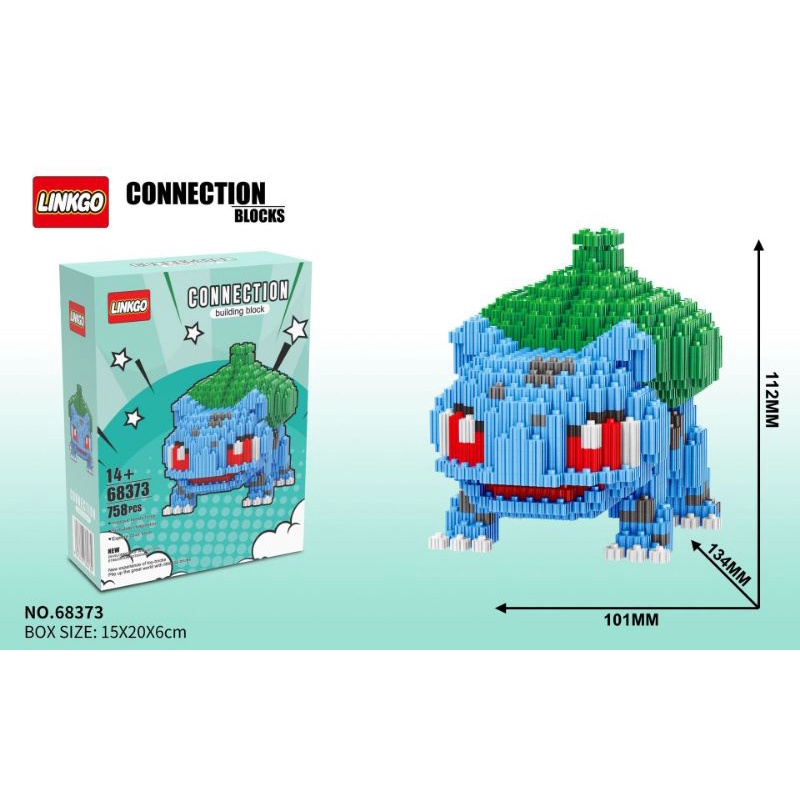 Đồ Chơi Lắp Ráp LeGo Mô Hình PoKeMon BuiBaSat Hàng Đẹp Side Vừa Tặng Kèm Búa Nhựa ( Hàng Có Sẵn )