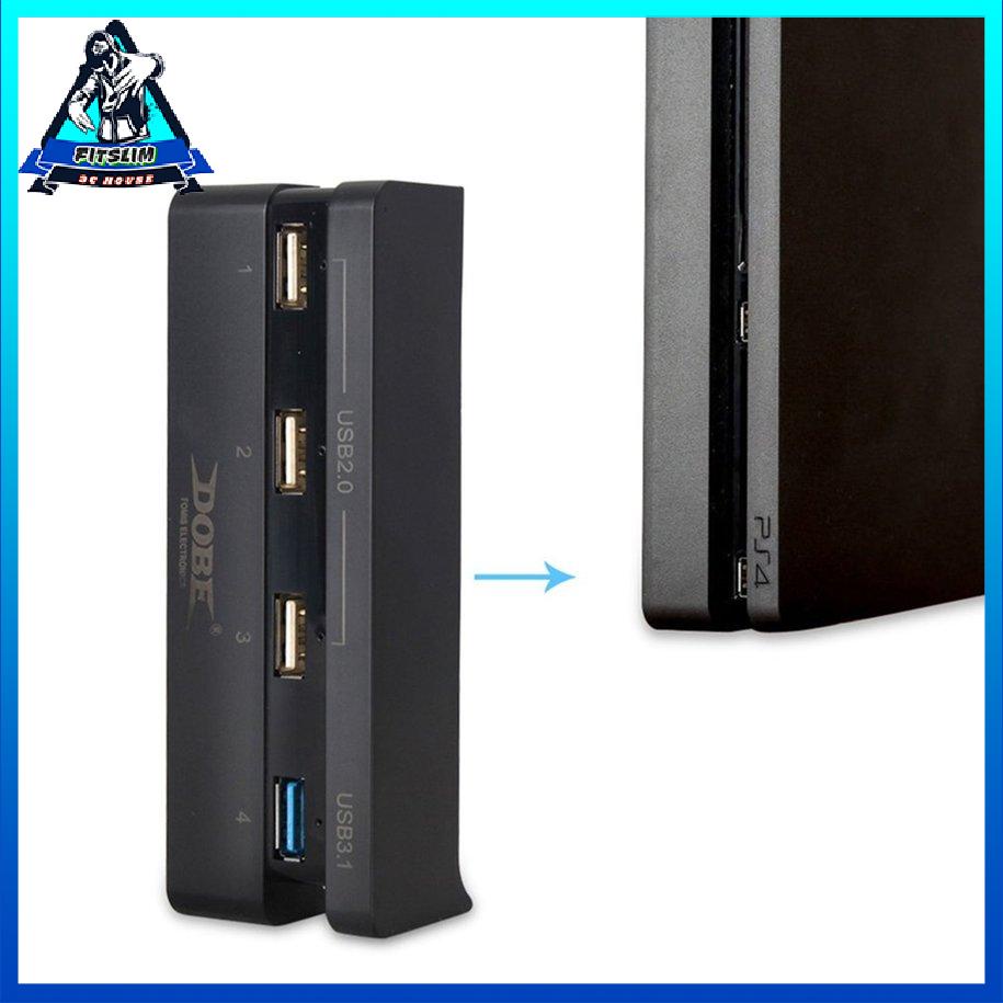 [Fit] Hub USB 4 Trong 1 Tốc Độ Siêu Cao Thích Hợp Cho Sony Playstation Slim Ps4 [S/3]