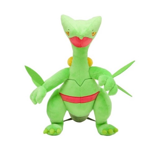 Gấu bông PokémonThằn lằn cỏ cấp 3 Sceptile + tặng combo 8 thẻ bài pokemon siêu đẹp