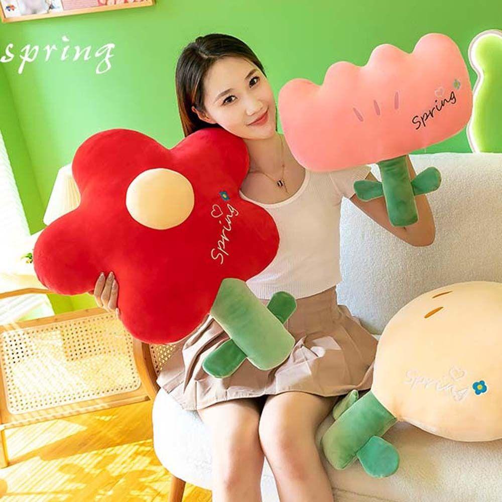 Đệm Tatami Nhồi Bông Mềm Mại Hình Hoa Trang Trí Ghế Sofa / Văn Phòng