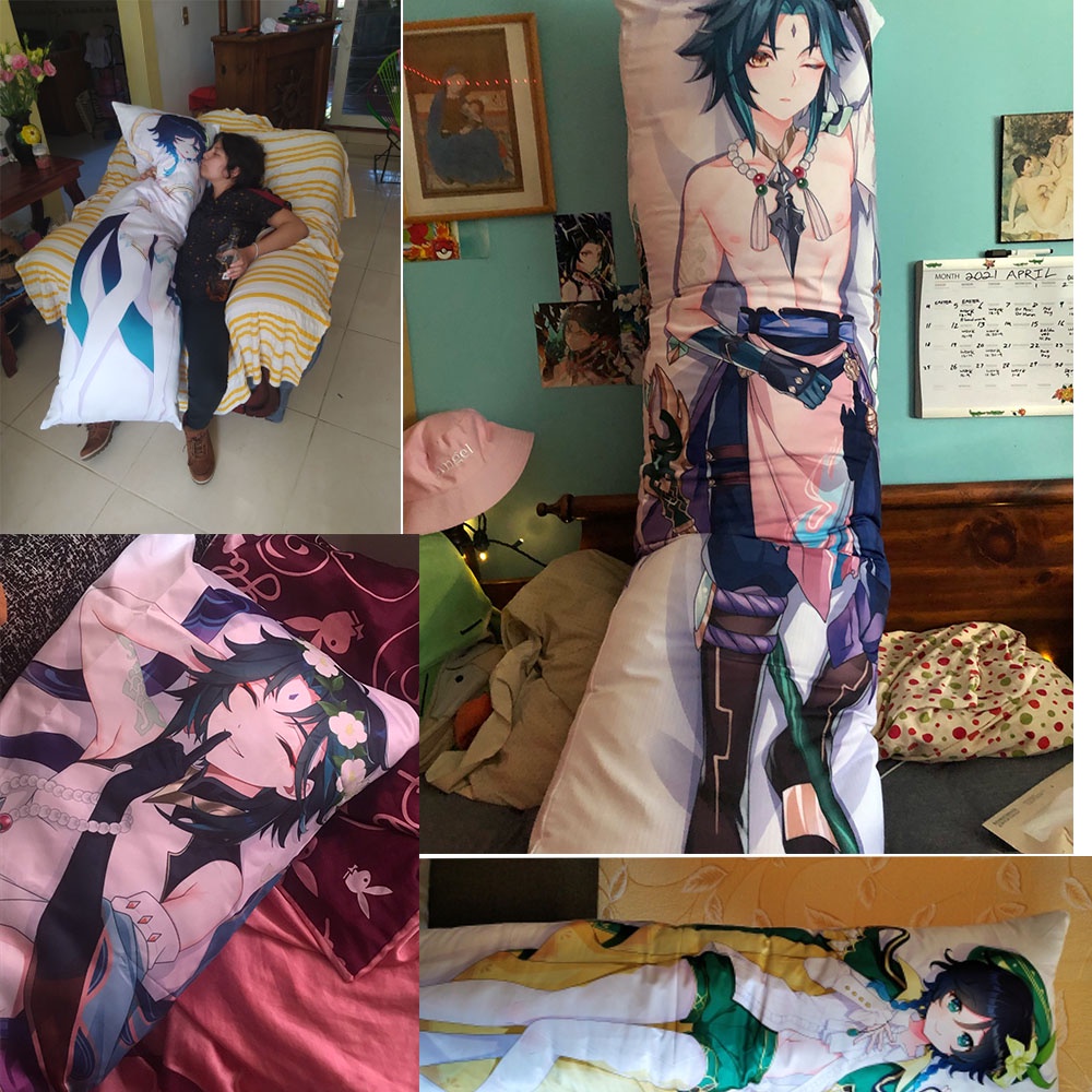 Gối Ôm Hình Dakim Sakura Dakim Sakura Thiết Kế Chính Hãng Genshin Va Chạm Venti XIAO QIQI