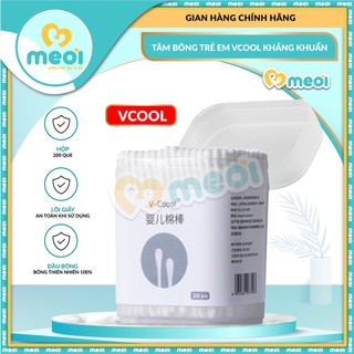Tăm bông trẻ em Vcool kháng khuẩn cho bé sơ sinh