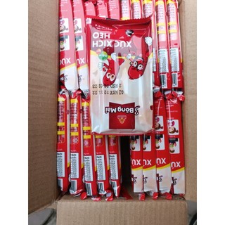 1 thùng xúc xích 3 bông mai vissan ăn liền 20 gói 105g, 100 chiếc