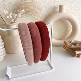 Bờm cài tóc băng đô tone đỏ đón Tết