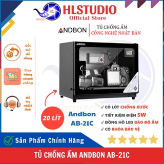 Tủ Chống Ẩm Andbon AB-21C 20l, Hộp Bảo Quản Chống Ẩm HL Studio, Bảo Quản Máy Ảnh, Tiết Kiệm Điện