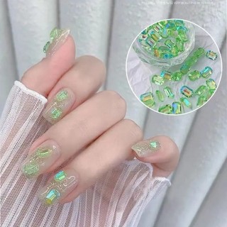 Bộ 50 hạt đá đính trang trí móng 3d