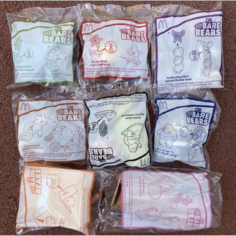 Bộ sưu tập We bare bears - McDonald’s