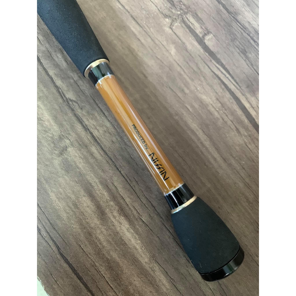 CẦN IKADA CÂU CÁ, CÂU BÈ,...NISSIN 1m5 MÀU NÂU HALONG FISHING