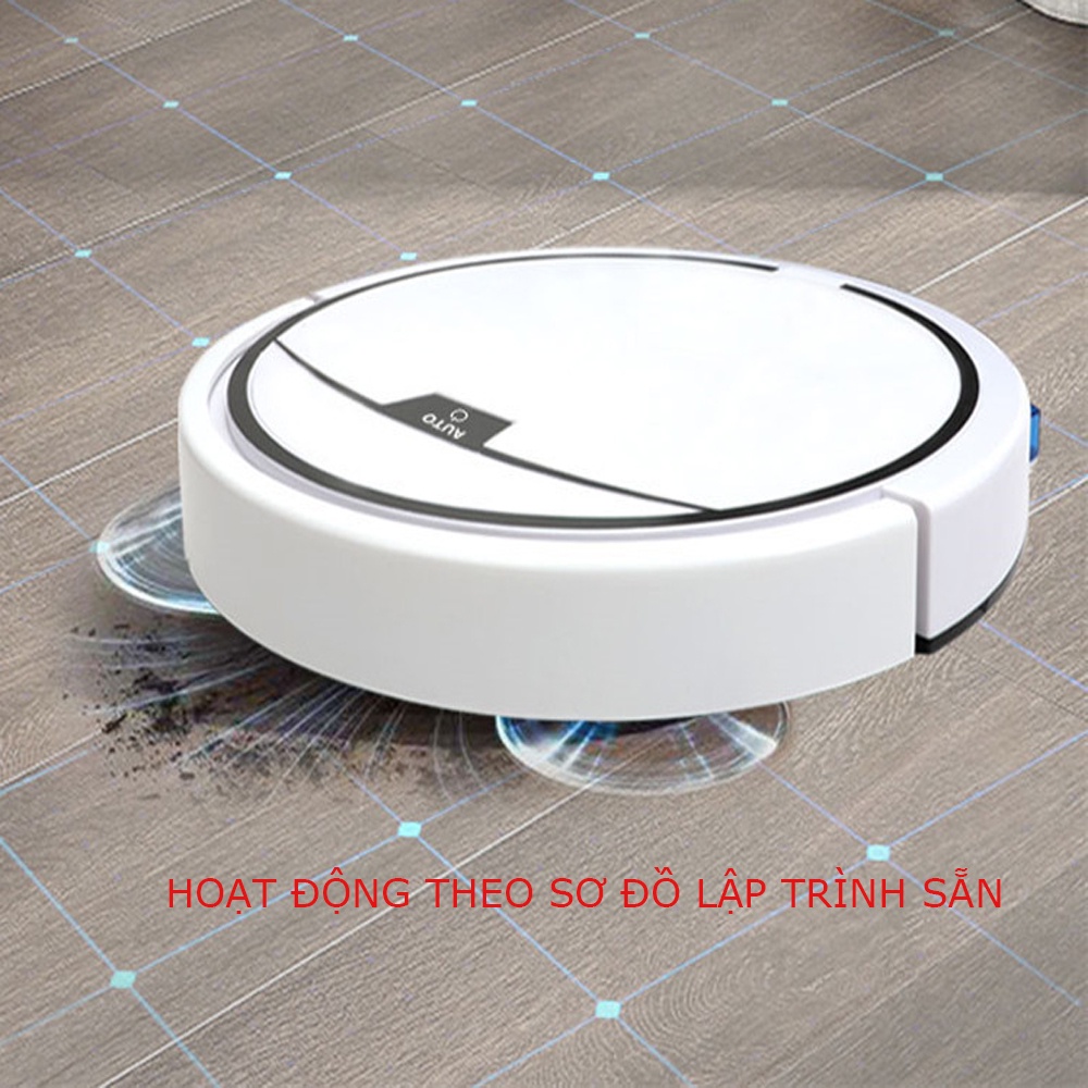 Robot Hút Bụi Lau Nhà RS600, Máy Hút Bụi. Điều Khiển Qua App điện thoại, lực hút mạnh, chống rơi, hoạt động sơ đồ | BigBuy360 - bigbuy360.vn