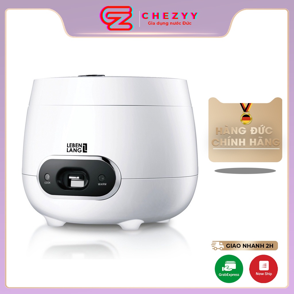 Nồi cơm điện mini Lebenlang LBL05839/LBL0583 0,8L & 1,2L [Hàng Đức chính hãng]