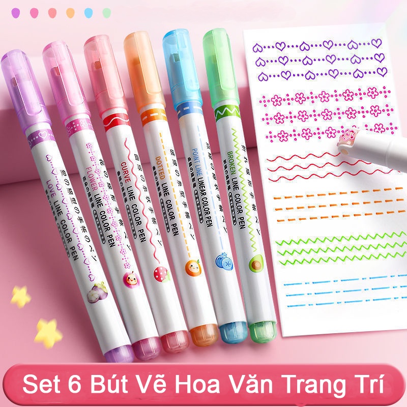 Bút hoa văn trang trí điểm nhấn sáng tạo winzige mohamm Gumihoo
