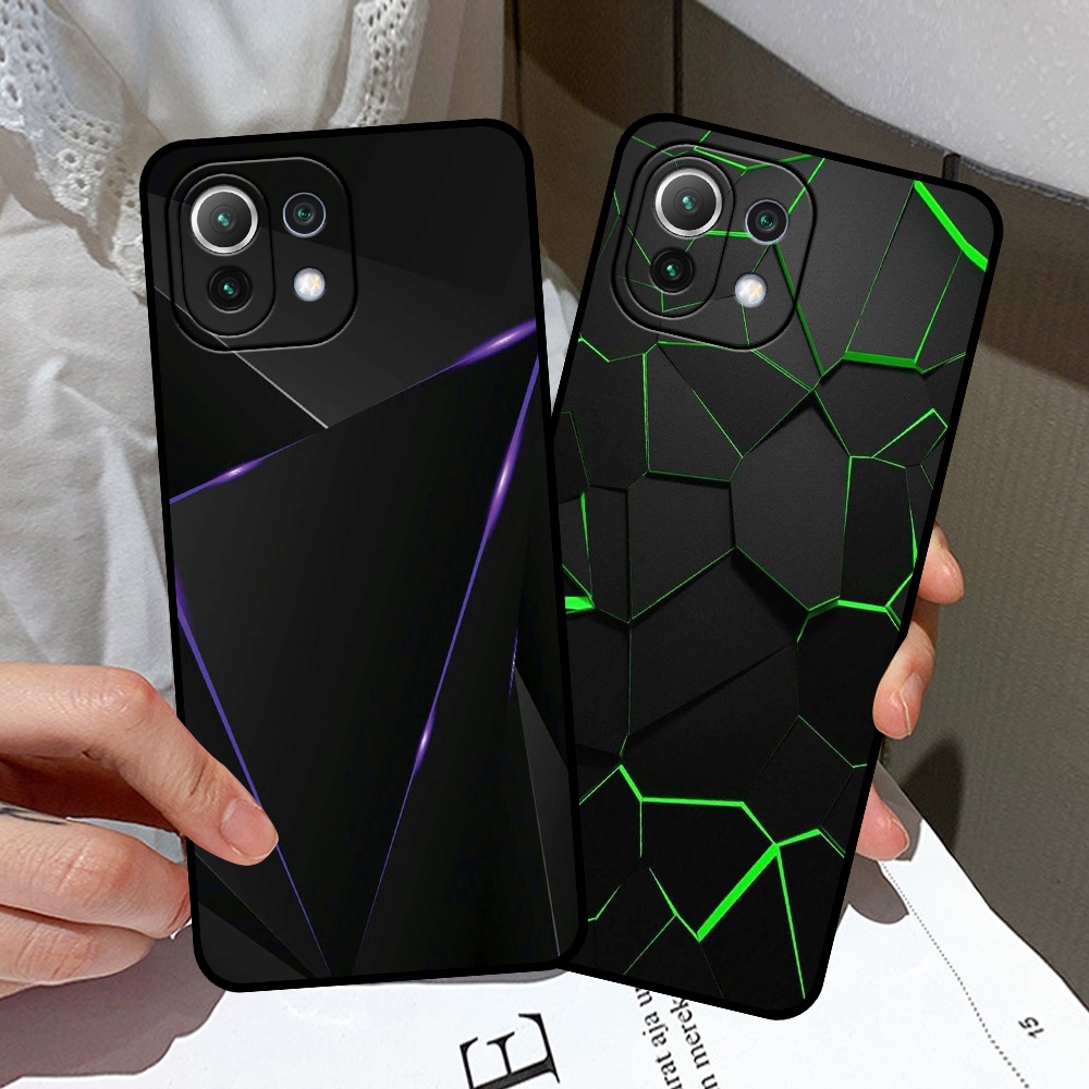 Ốp Xiaomi Mi 11 5G / Mi 11 Lite 5G / Mi 11 Lite 5G NE in họa tiết sáng tối huyền ảo
