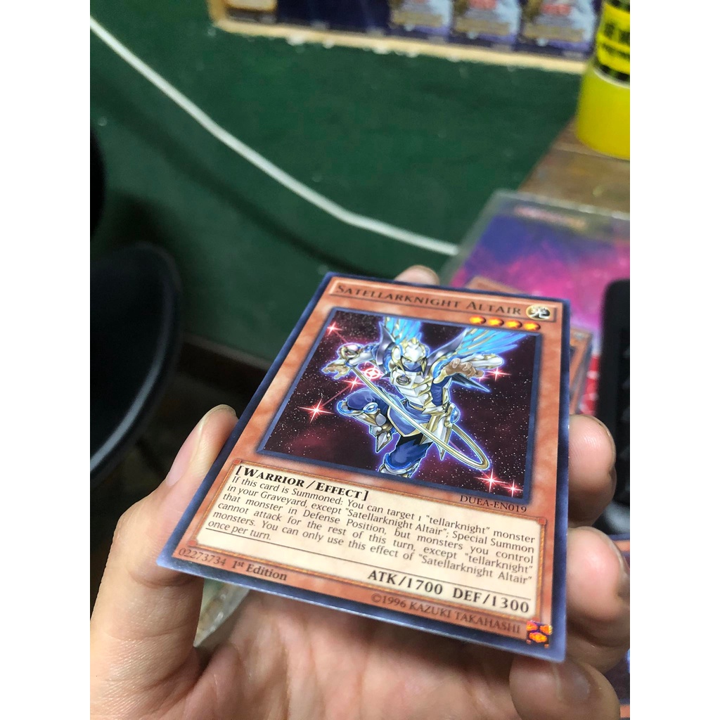 Thẻ bài Yugioh TCG chính hãng "Satellarknight Altair"
