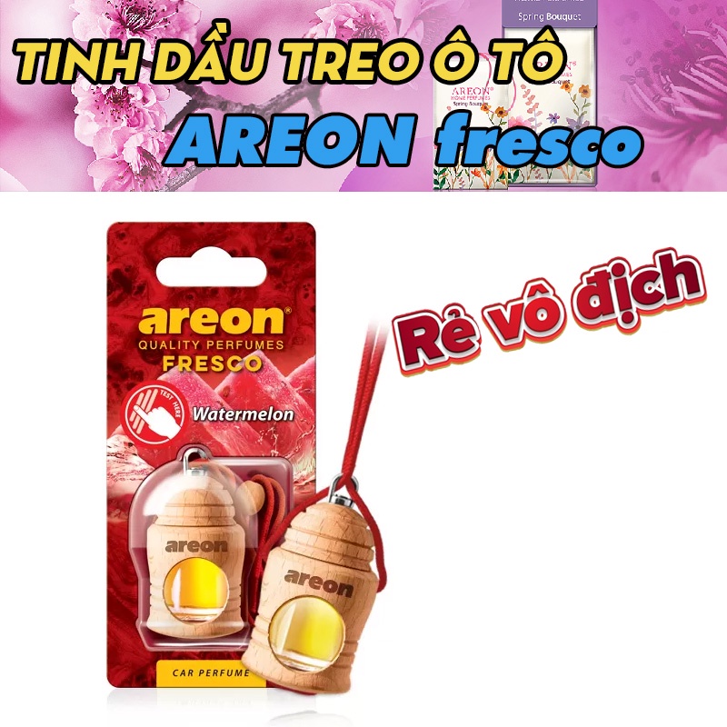 Tinh dầu thơm treo xe ô tô Areon Bulgari