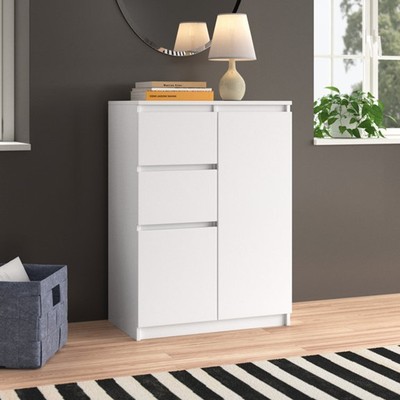NEVA, Kệ tủ lưu trữ đồ dùng 2 gian DRA_252, 72x40x97cm, Scandi Home