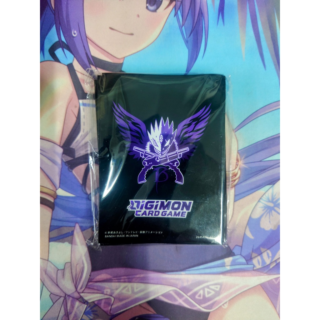 Bọc thẻ bài chính hãng Standard Size Beelzemon của ST-14 dùng cho Digimon Pokemon One Piece