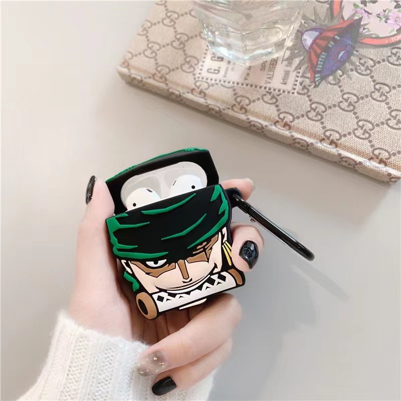 Vỏ ốp case đựng airpod pro 2 3 zoro 1185- chống bám bụi va đập, chất ốp mềm mại