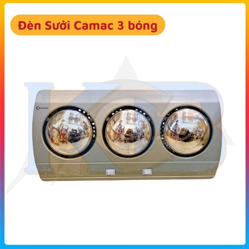 Đèn Sưởi Nhà Tắm Camac 3 bóng