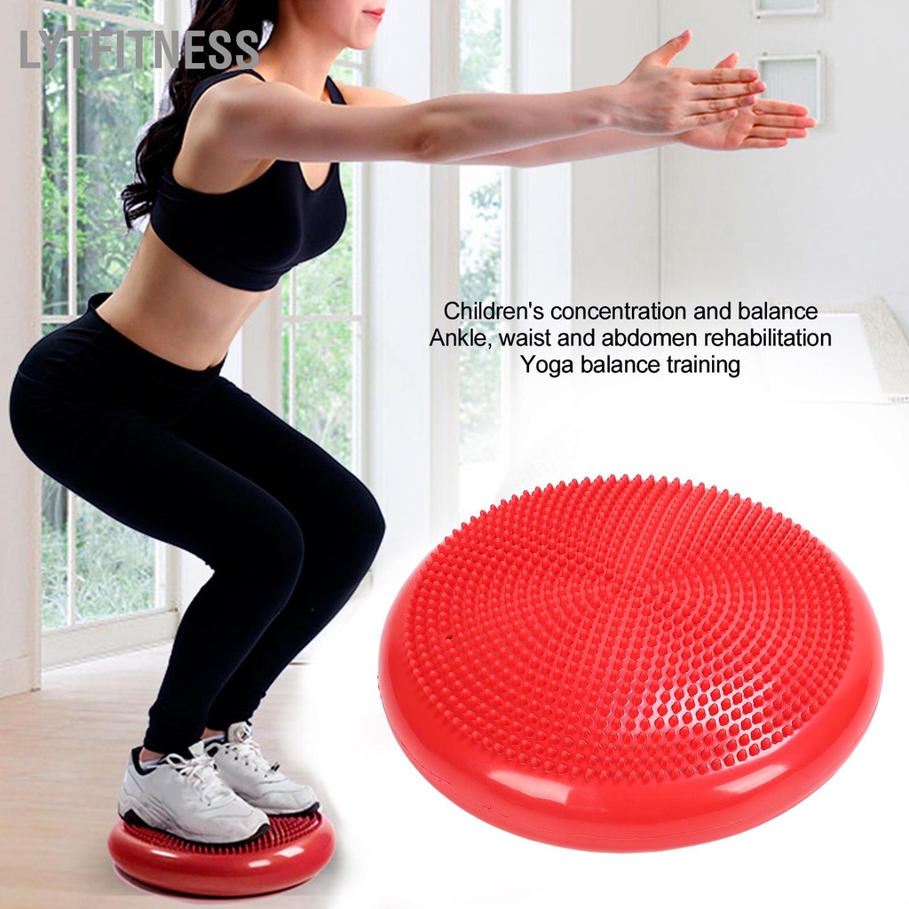 LYTFitness Đệm đĩa cân bằng chuyên nghiệp Thảm tập Yoga Massage bóng thể dục Bóng luyện