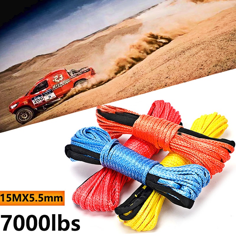 Dây Tời Cứu Hộ Khẩn Cấp Thay Thế Cho Xe Hơi / Tàu Thuyền ATV UTV 7000lbs 3 / 16x50 ''