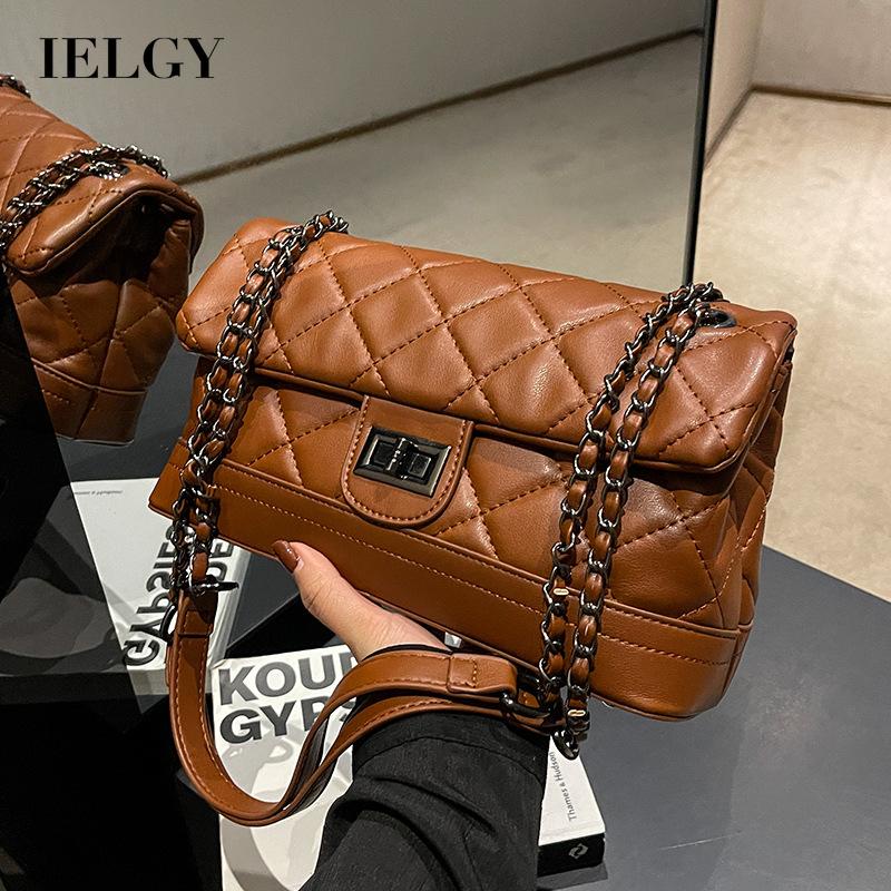 Túi Đeo Chéo Hình Thoi Cỡ Lớn Phong Cách retro Thời Trang Cho Nữ