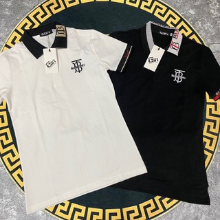Áo Polo Nam Thêu Logo BBR Cao Cấp - Có Cổ Dệt Cao cấp - In thêu Chuẩn từng chi tiết - Form Ôm Body