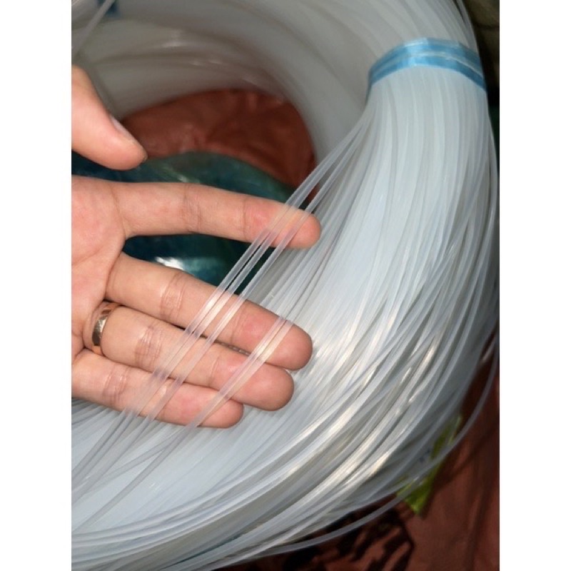 100g và 500g dây cước đúc PA, dây gân cắt phát cỏ, cước nuôi Hàu, dây căng giàn leo, măng tây 100g và 500g