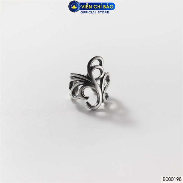 Bông tai kẹp vành nữ hoàng (chiếc) chất liệu bạc Thái 925 thời trang phụ kiện trang sức Viễn Chí Bảo B000198