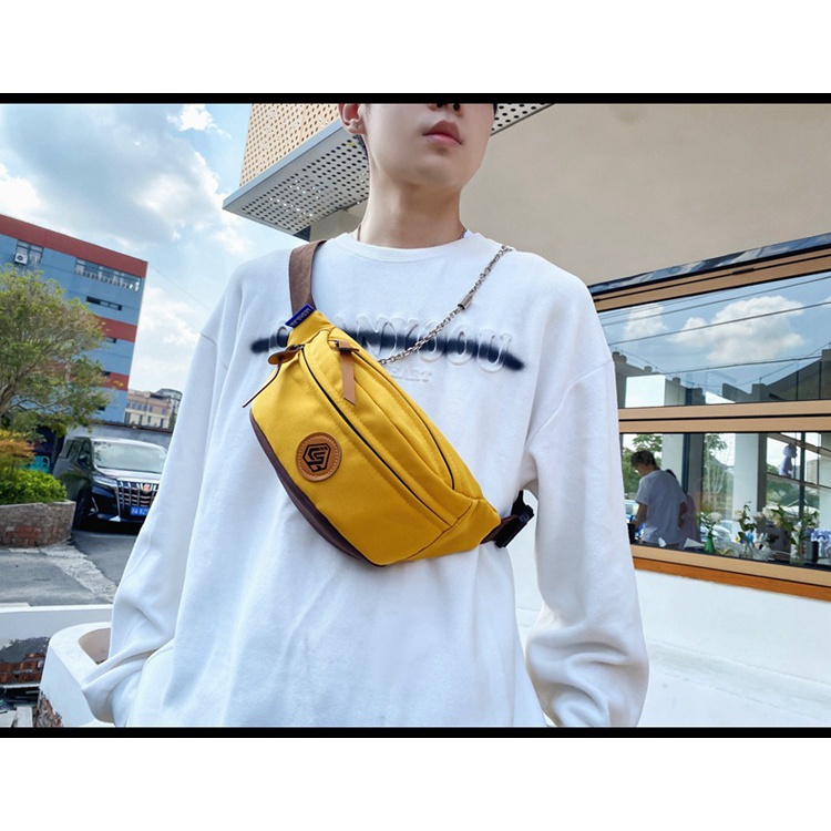 Túi Đeo Chéo Trước Ngực Đựng Điện Thoại Phong Cách Thể Thao Cho Nam Và Nữ