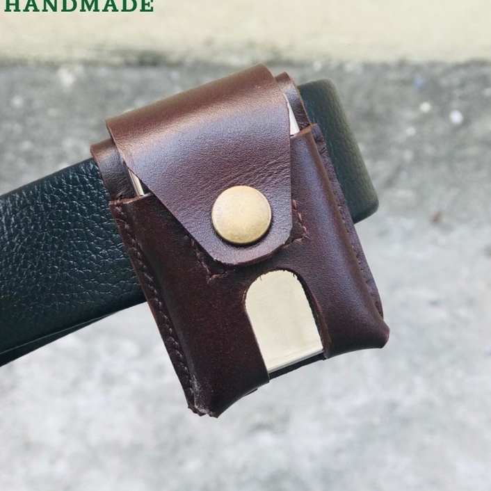 Bao Da Bật Lửa Zippo Da Thật Handmade Libira Leather – Đồ Da Thủ Công Làm Theo Yêu Cầu