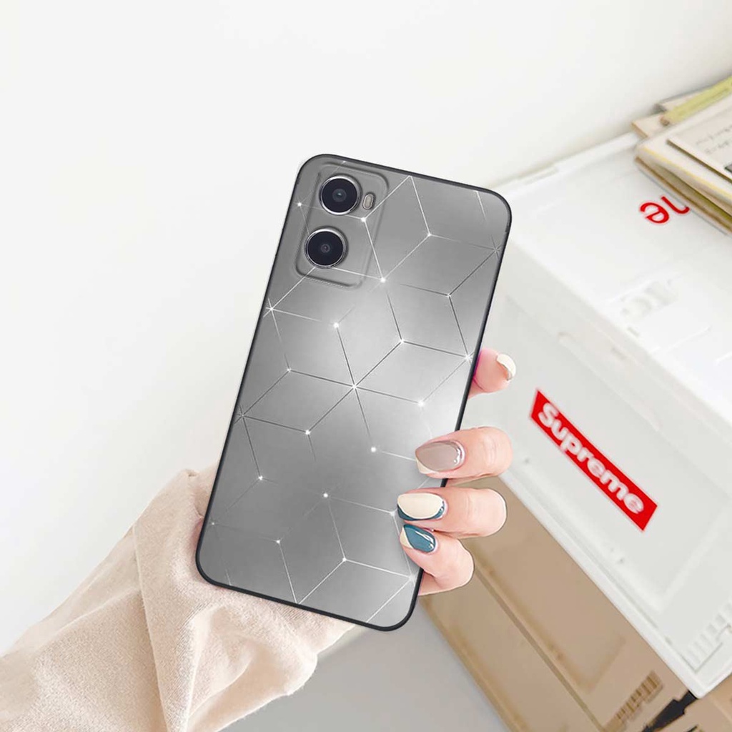 Ốp lưng Oppo A96 hình họa tiết thương hiệu thời trang cao cấp