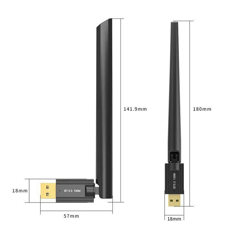 Usb Bluetooth 5.3 Dài 100M Cho Máy Tính