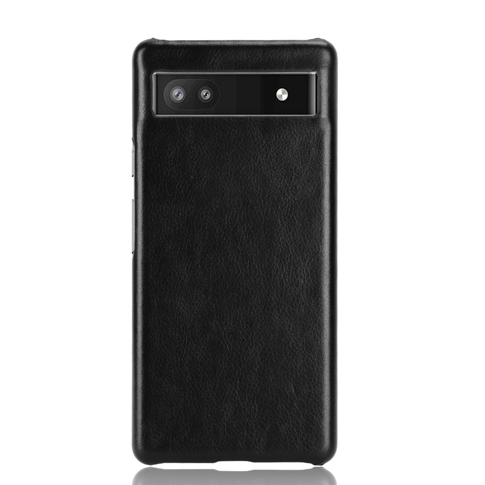 Ốp Điện Thoại Da Lichee Cho Google Pixel 6A 6 7 Pro 5A 4A 5G 4 XL Vỏ PC Cứng + Da PU Vỏ Di Động Siêu Mỏng