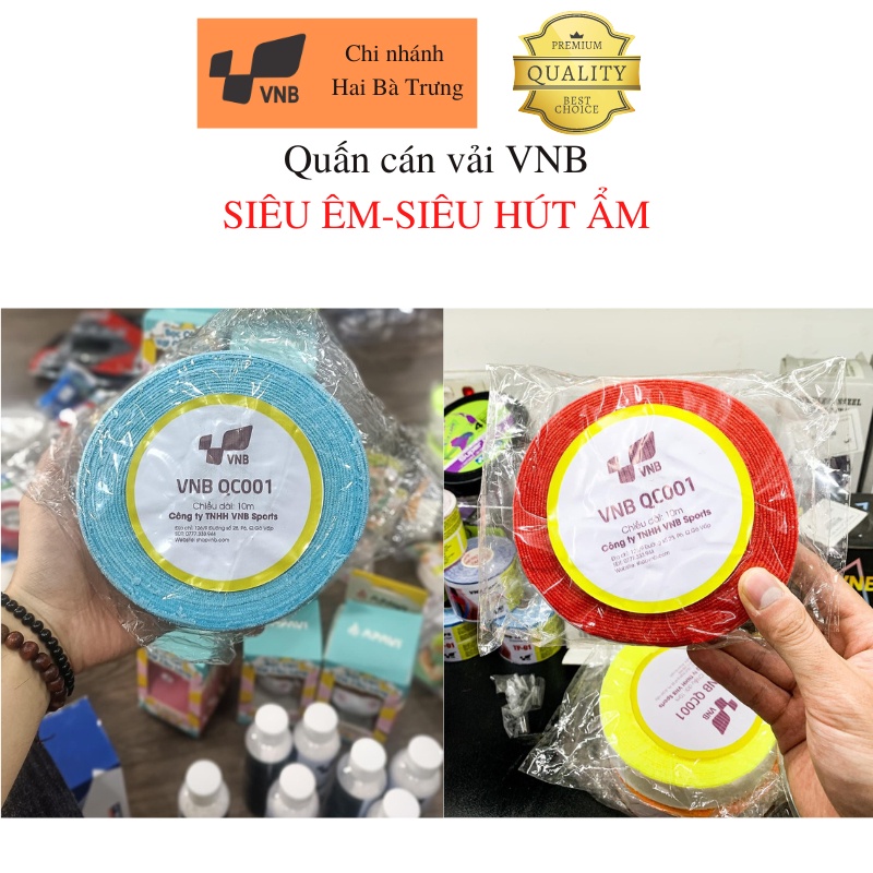 Quấn cán vải VNB chính hãng siêu êm & thấm mồ hôi cực tốt