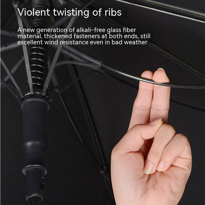 Mới Dù Che Nắng Bằng vinyl Tay Cầm Dài Cỡ Lớn Đơn Giản Cho Nam Nữ