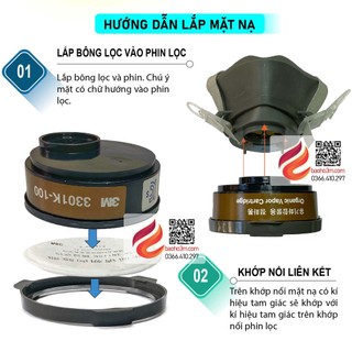 [GIÁ SỈ] Mặt nạ phòng độc 3200
