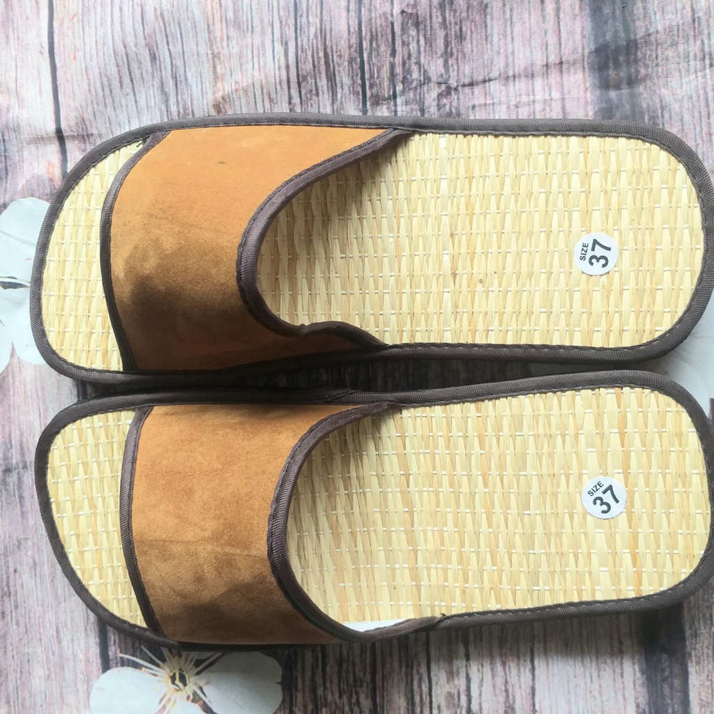 Dép chiếu quai ngang nam nữ